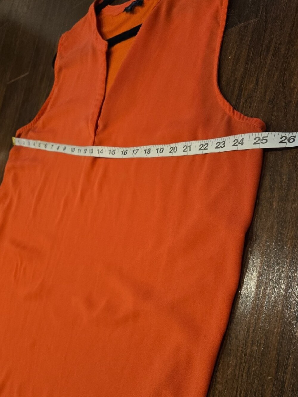 Papermoon Coral Sleeveless V-neck Top Size 3X - Picture 5 of 9